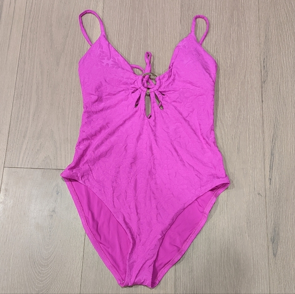 Bright Purple Hue One Piece Swimsuit - Picture 1 of 7